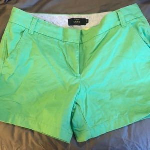 J. Crew cotton chino shorts, size 10, 5” inseam